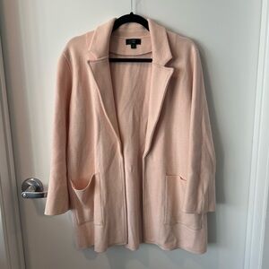 J. Crew Petite Chelsea sweater blazer | Pink | Size: M